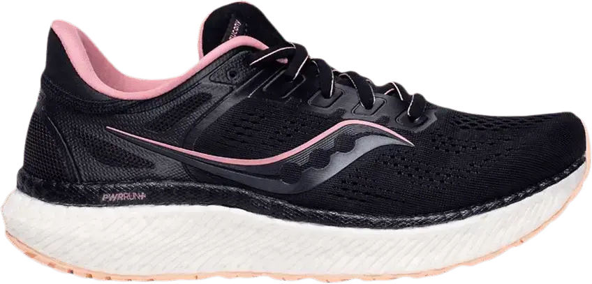  Saucony Wmns Hurricane 23 &#039;Black Rosewater&#039;