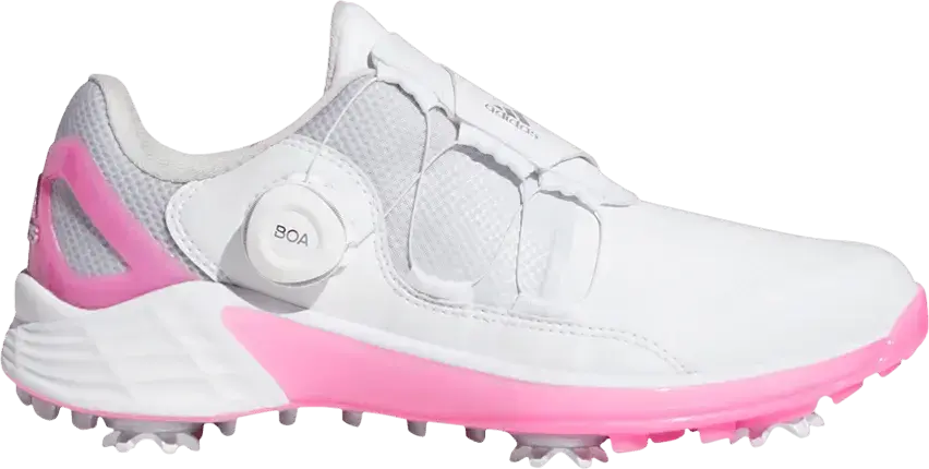  Adidas adidas ZG21 BOA White Screaming Pink (Women&#039;s)