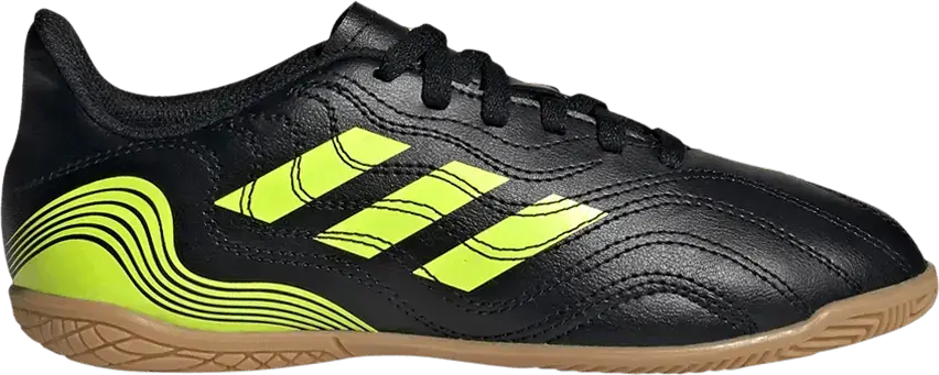  Adidas Copa Sense.4 IN J &#039;Black Solar Yellow&#039;