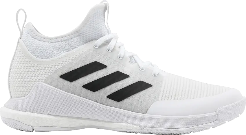  Adidas adidas Crazyflight Mid White Black (Women&#039;s)