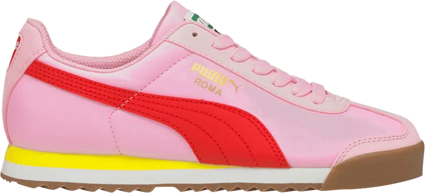  Puma Roma Basic Summer Jr &#039;Pink Lady Poppy Red&#039;