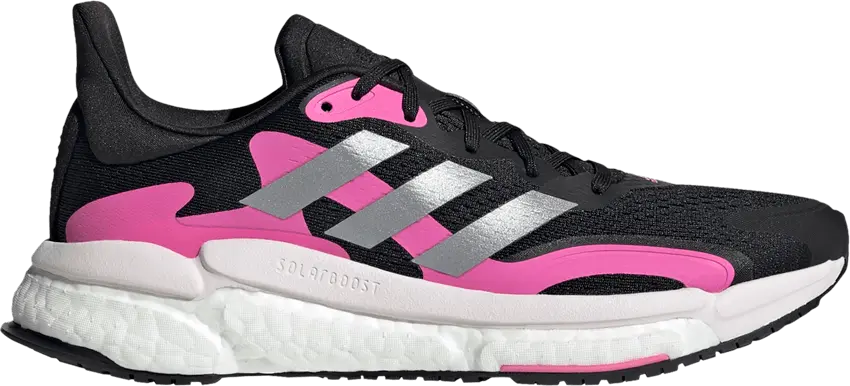  Adidas adidas Solar Boost 3 Black Screaming Pink (Women&#039;s)