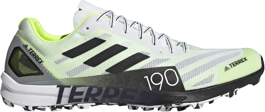  Adidas Terrex Speed Pro Trail &#039;White Solar Yellow&#039;