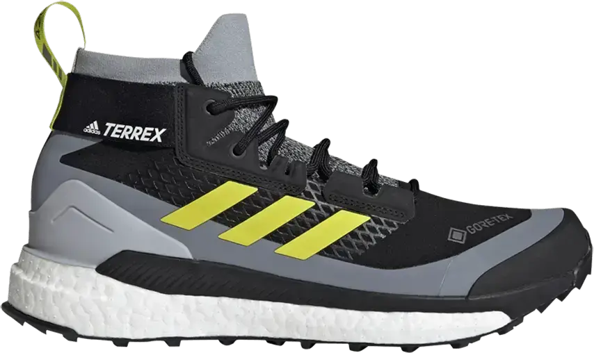  Adidas Terrex Free Hiker GTX &#039;Halo Silver Acid Yellow&#039;