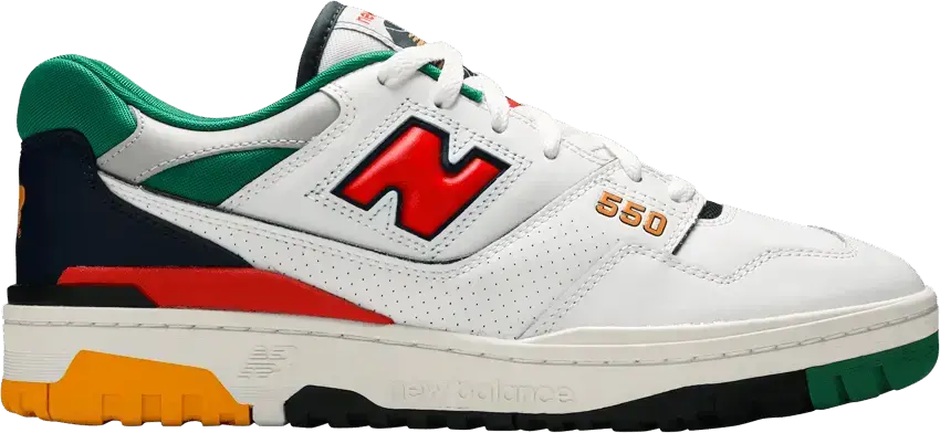  New Balance 550 White Multicolor