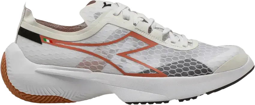  Diadora Equipe Corsa &#039;Lilly White Mecca Orange&#039;