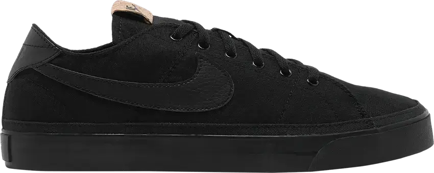  Nike Court Legacy Canvas Black Cork