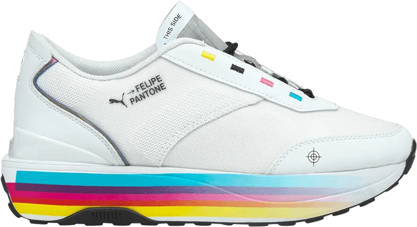  Puma Cruise Rider Felipe Pantone White (Women&#039;s)