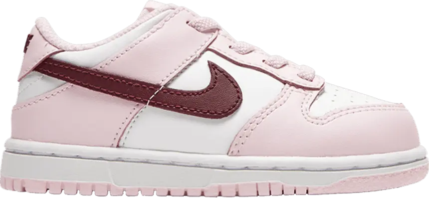  Nike Dunk Low Pink Red White (PS)