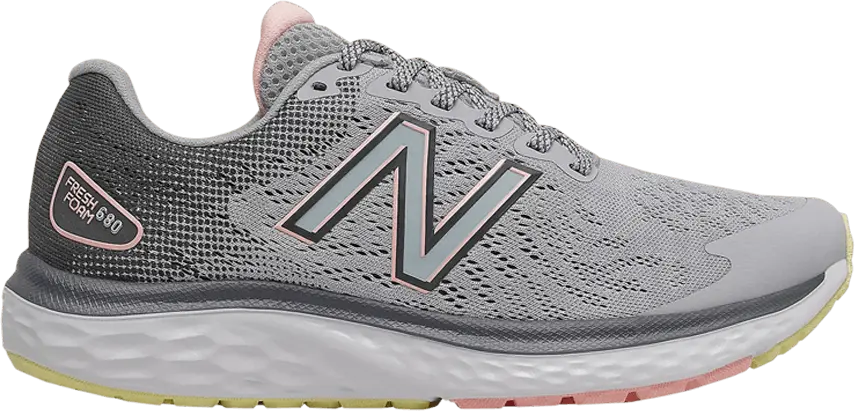  New Balance Wmns Fresh Foam 680v7 2E Wide &#039;Silver Thunder&#039;