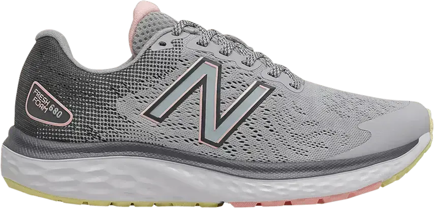  New Balance Wmns Fresh Foam 680v7 Wide &#039;Silver Thunder&#039;