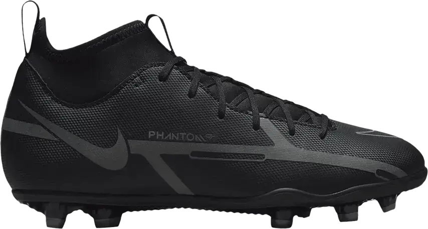  Nike Phantom GT2 Club DF MG GS &#039;Black Iron Grey&#039;
