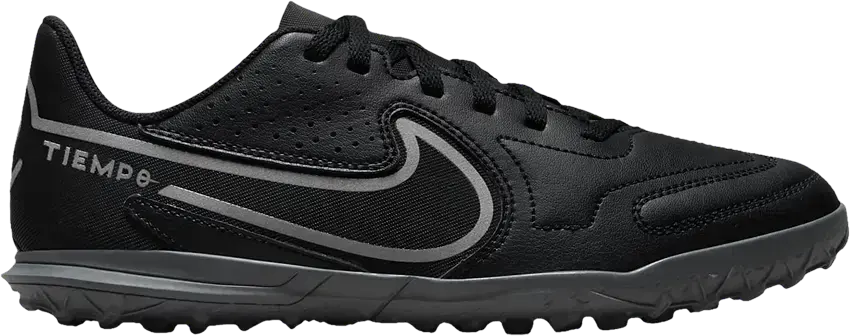  Nike Tiempo Legend 9 Club TF GS &#039;Black Iron Grey&#039;
