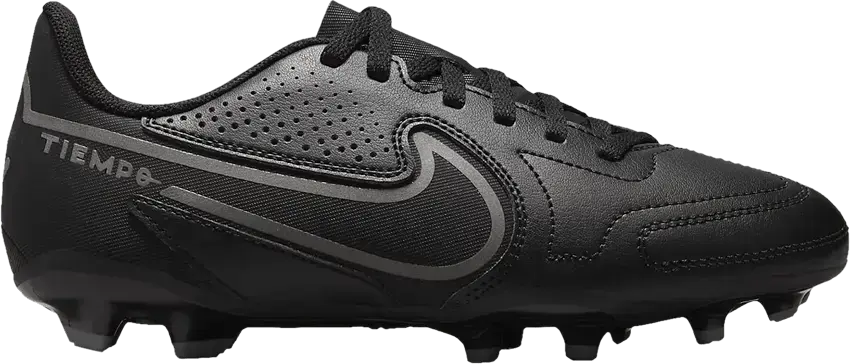  Nike Tiempo Legend 9 Club MG GS &#039;Black Iron Grey&#039;