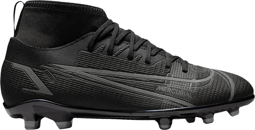  Nike Mercurial Superfly 8 Club MG GS &#039;Black Iron Grey&#039;