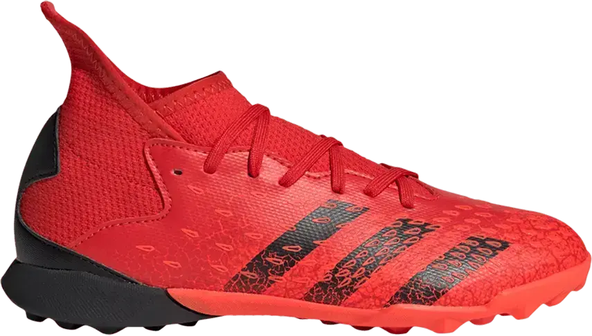  Adidas Predator Freak.3 TF J &#039;Demonscale - Solar Red&#039;