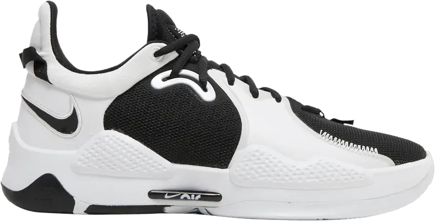  Nike PG 5 Team White Black