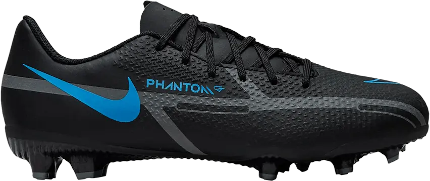  Nike Phantom GT2 Academy MG GS &#039;Black Photo Blue&#039;