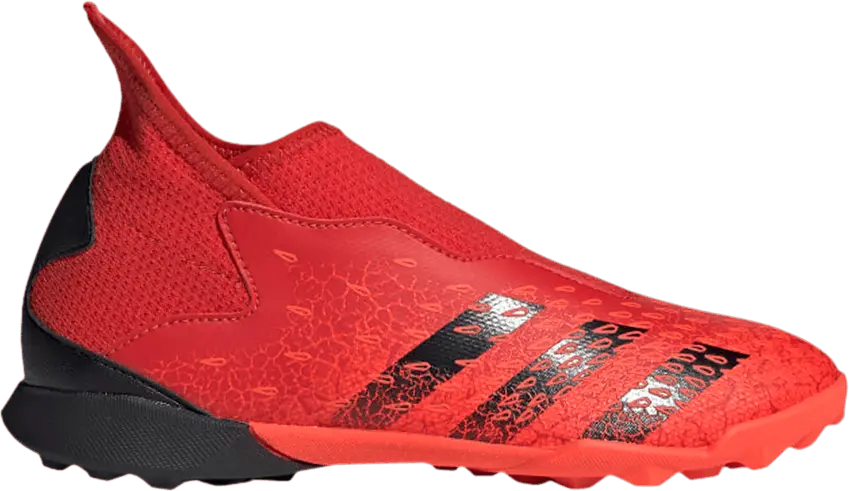  Adidas Predator Freak.3 Laceless TF J &#039;Demonscale - Solar Red&#039;