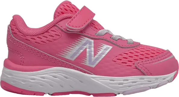  New Balance 680v6 Bungee Toddler X-Wide &#039;Sporty Pink Astral Glow&#039;