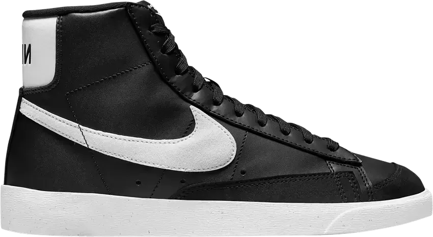  Nike Blazer Mid 77 Next Nature Black White (Women&#039;s)