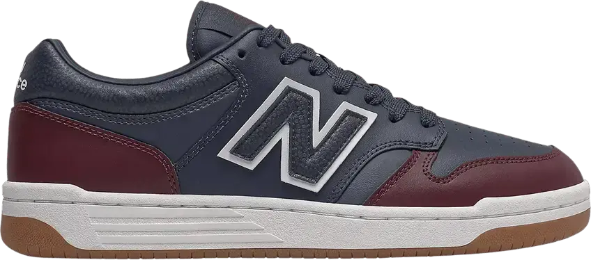  New Balance 480 &#039;Natural Indigo Burgundy&#039;