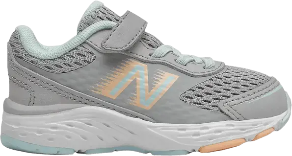  New Balance 680v6 Bungee Toddler Wide &#039;Rain Cloud Pale Blue Chill&#039;