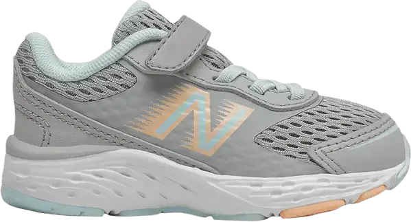  New Balance 680v6 Bungee Toddler X-Wide &#039;Rain Cloud Pale Blue Chill&#039;