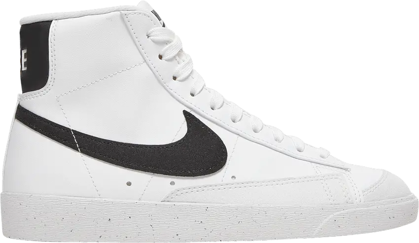  Nike Blazer Mid 77 Next Nature White Black (Women&#039;s)