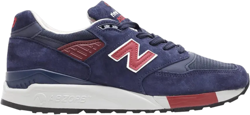  New Balance 998 Made in USA &#039;Navy Burgundy&#039;