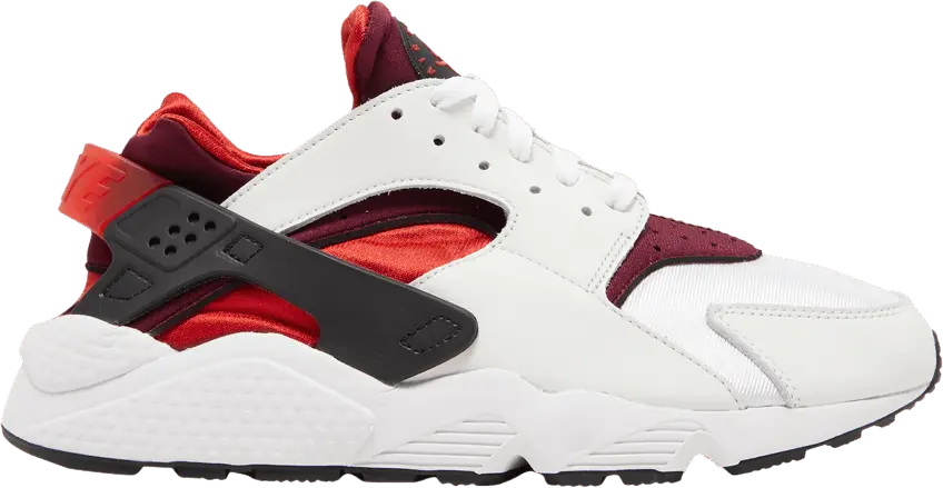  Nike Air Huarache White Red Oxide