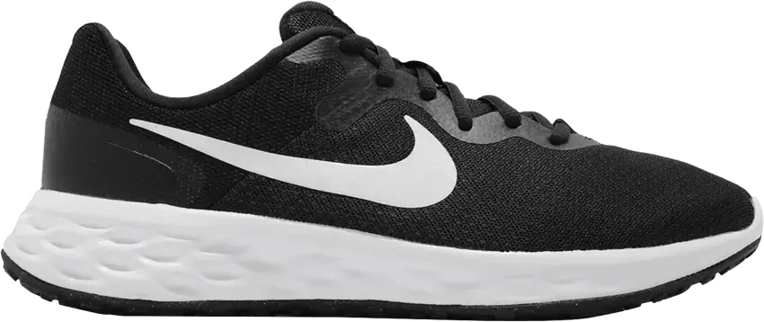  Nike Revolution 6 Next Nature &#039;Black White&#039;