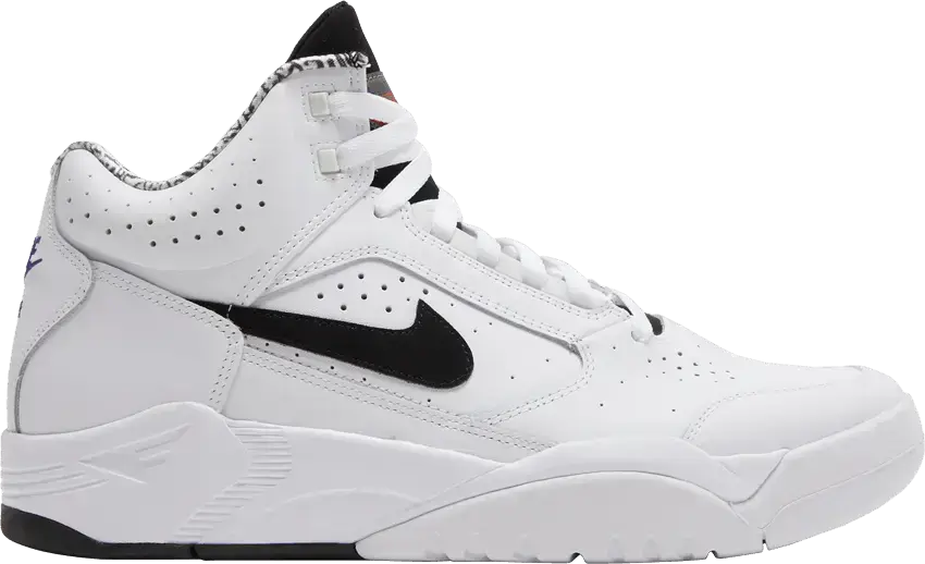  Nike Air Flight Lite II Mid White Black (2021)