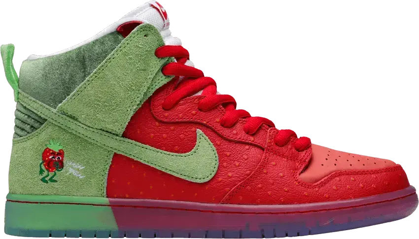  Nike SB Dunk High Strawberry Cough (Regular Box)