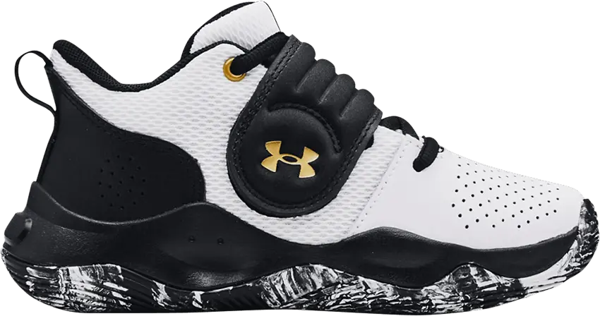  Under Armour Zone BB PS &#039;White Black&#039;