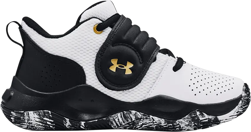 Under Armour Zone BB PS &#039;White Black&#039;