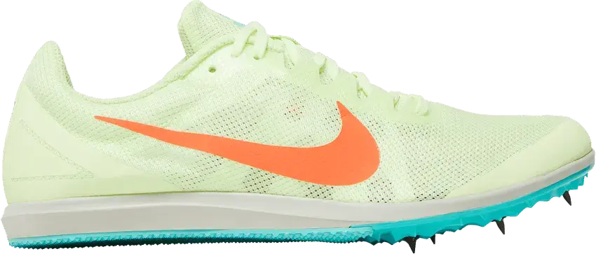  Nike Zoom Rival D 10 &#039;Barely Volt Hyper Orange&#039;