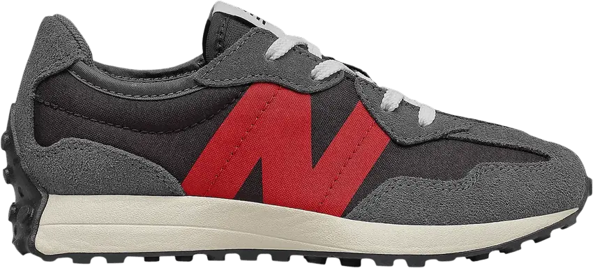  New Balance 327 Little Kid Wide &#039;Magnet Team Red&#039;