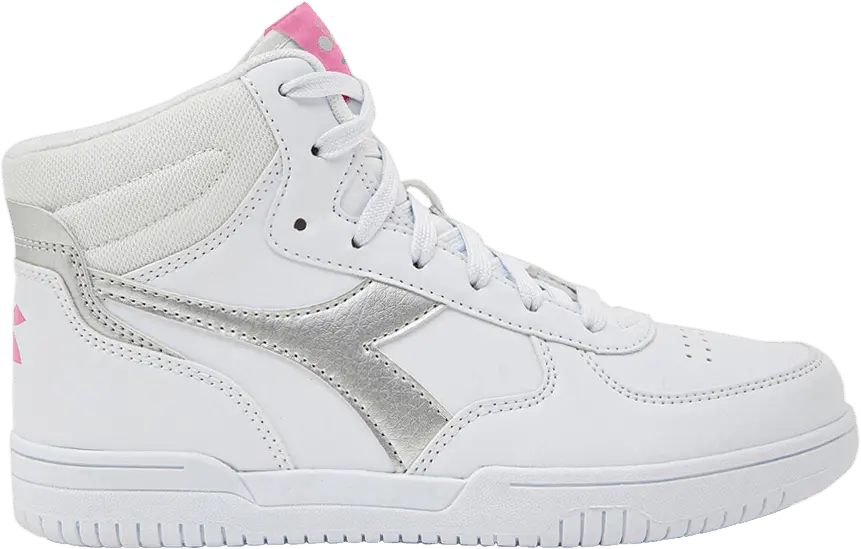  Diadora Raptor Mid Kids &#039;White Silver&#039;