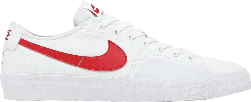  Nike SB Blazer Court White University Red