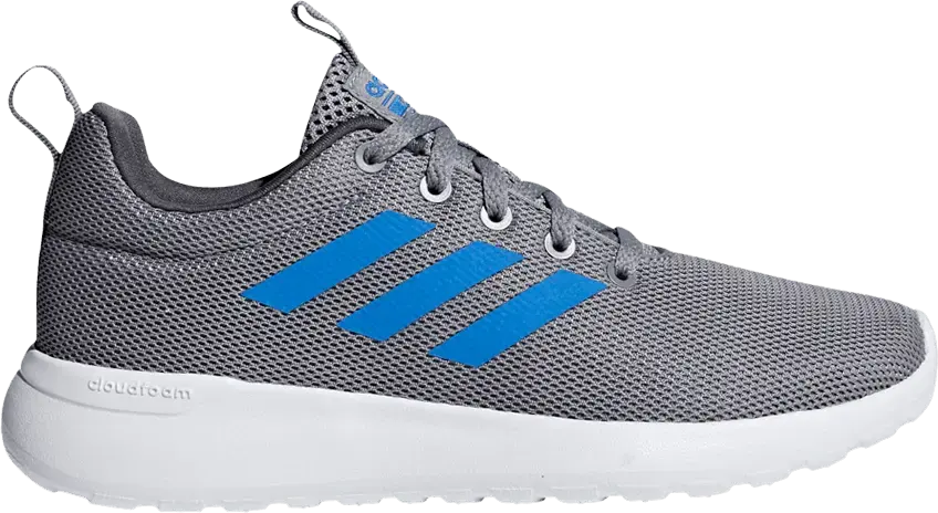  Adidas Lite Racer CLN J &#039;Grey True Blue&#039;