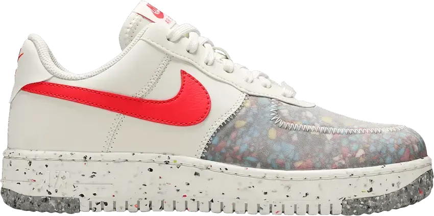  Nike Air Force 1 Low Crater Siren Red (Women&#039;s)