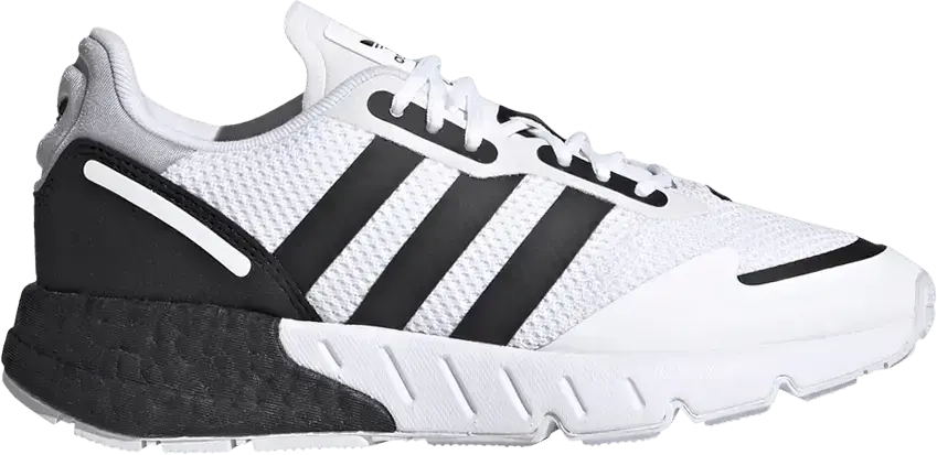  Adidas adidas ZX 1K Boost White Black (Kids)