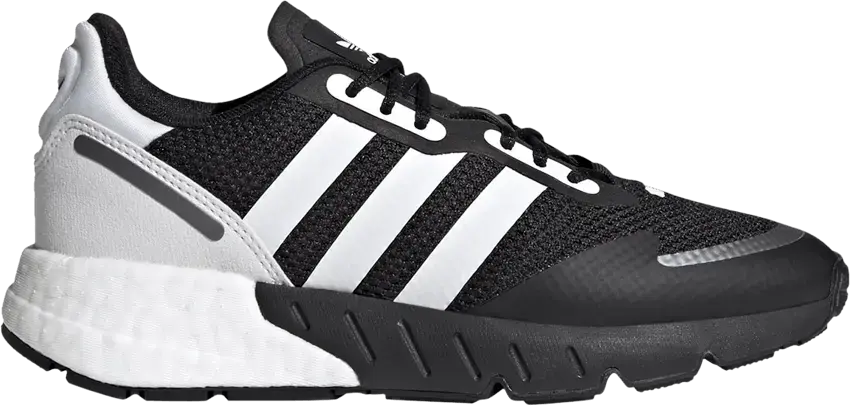  Adidas ZX 1K Boost J &#039;Black White&#039;