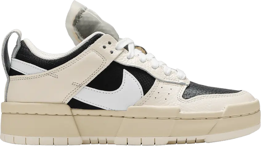  Nike Dunk Low Disrupt Pale Ivory Black (Women&#039;s)