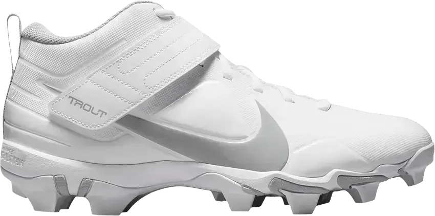  Nike Force Trout 7 Keystone &#039;White Light Smoke Grey&#039;