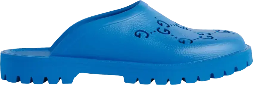  Gucci Slip On Sandal &#039;Bright Blue&#039;