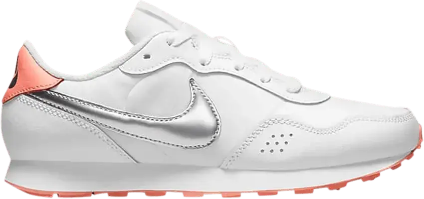  Nike MD Valiant GS &#039;White Metallic Silver&#039;