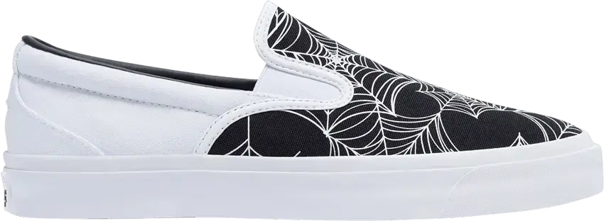  Converse One Star CC Pro Slip &#039;Webs and Spiders - White Black&#039;