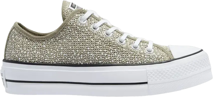  Converse Wmns Chuck Taylor All Star Platform Low &#039;Light Field Surplus&#039;